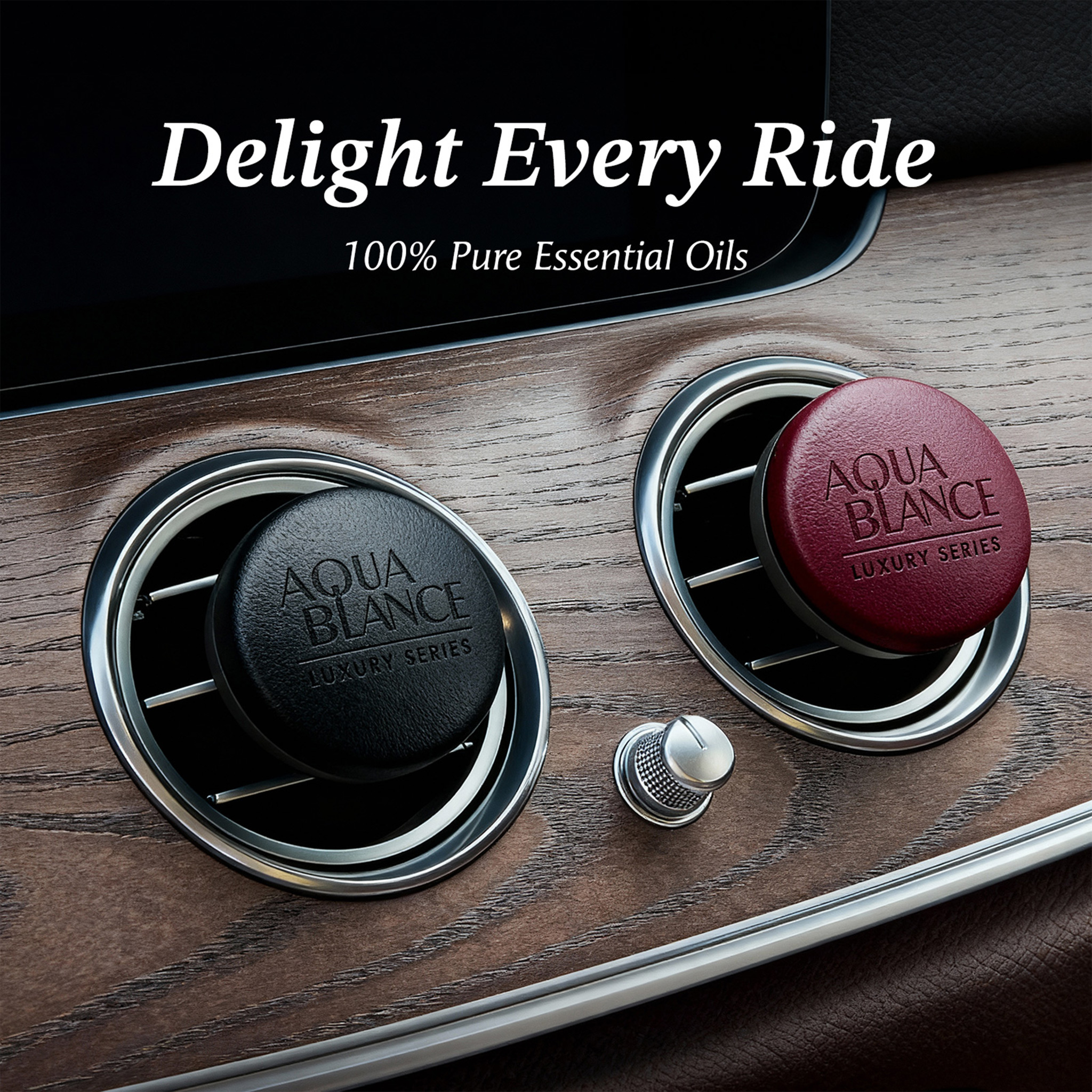 Aqua Balance Leather Car Vent Clip – English Pear & Freesia – Clark ...