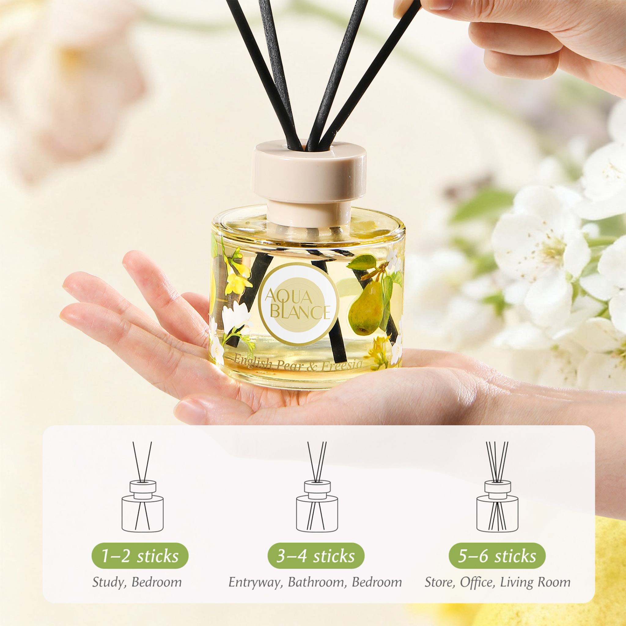 Acqua Reed Diffuser Aqua Balance 110ml Premium Reed Diffuser – Majestic – Clark-Kara Pte. Ltd