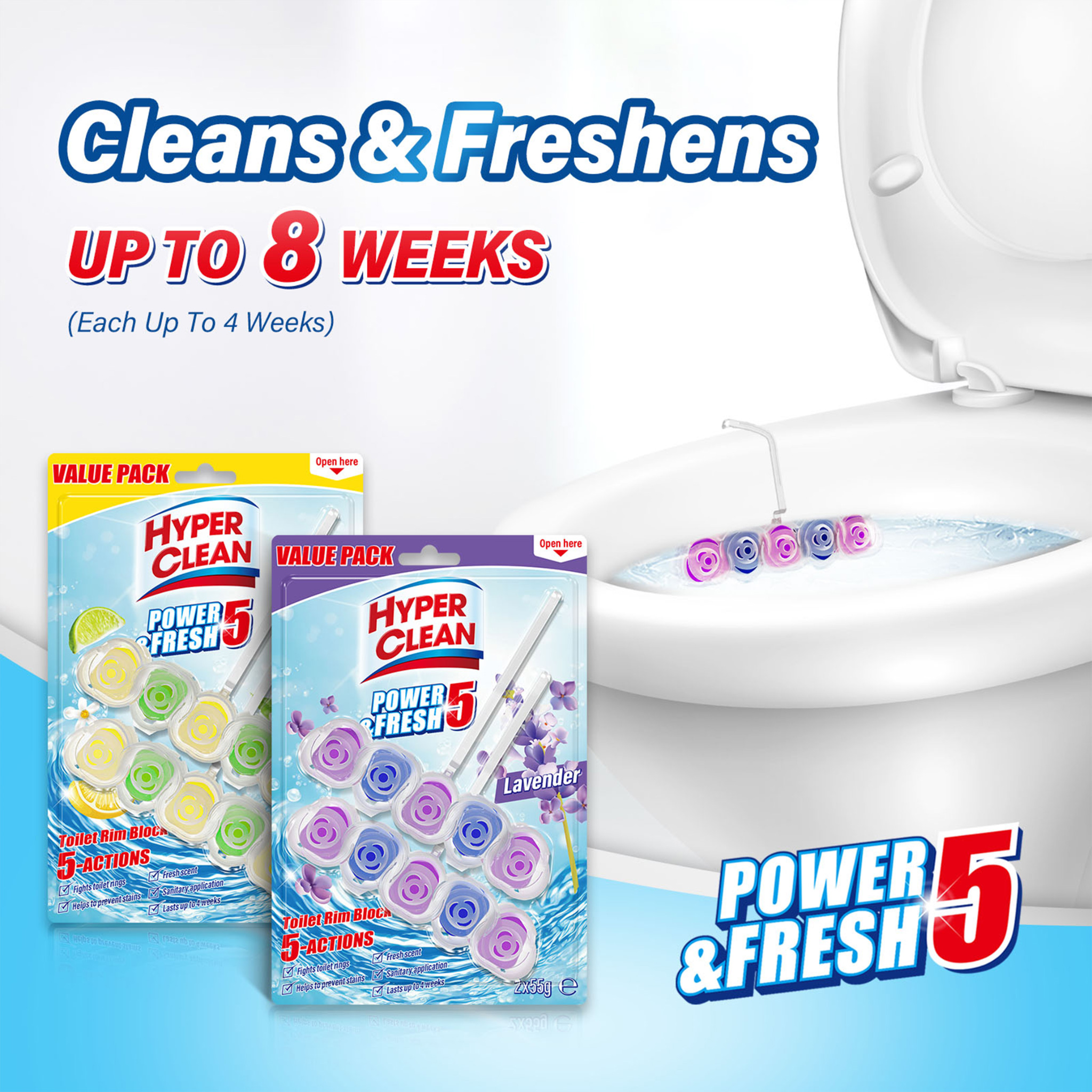 Toilet Rim Blocks 2-Pack – Citrus – Clark-Kara Pte. Ltd