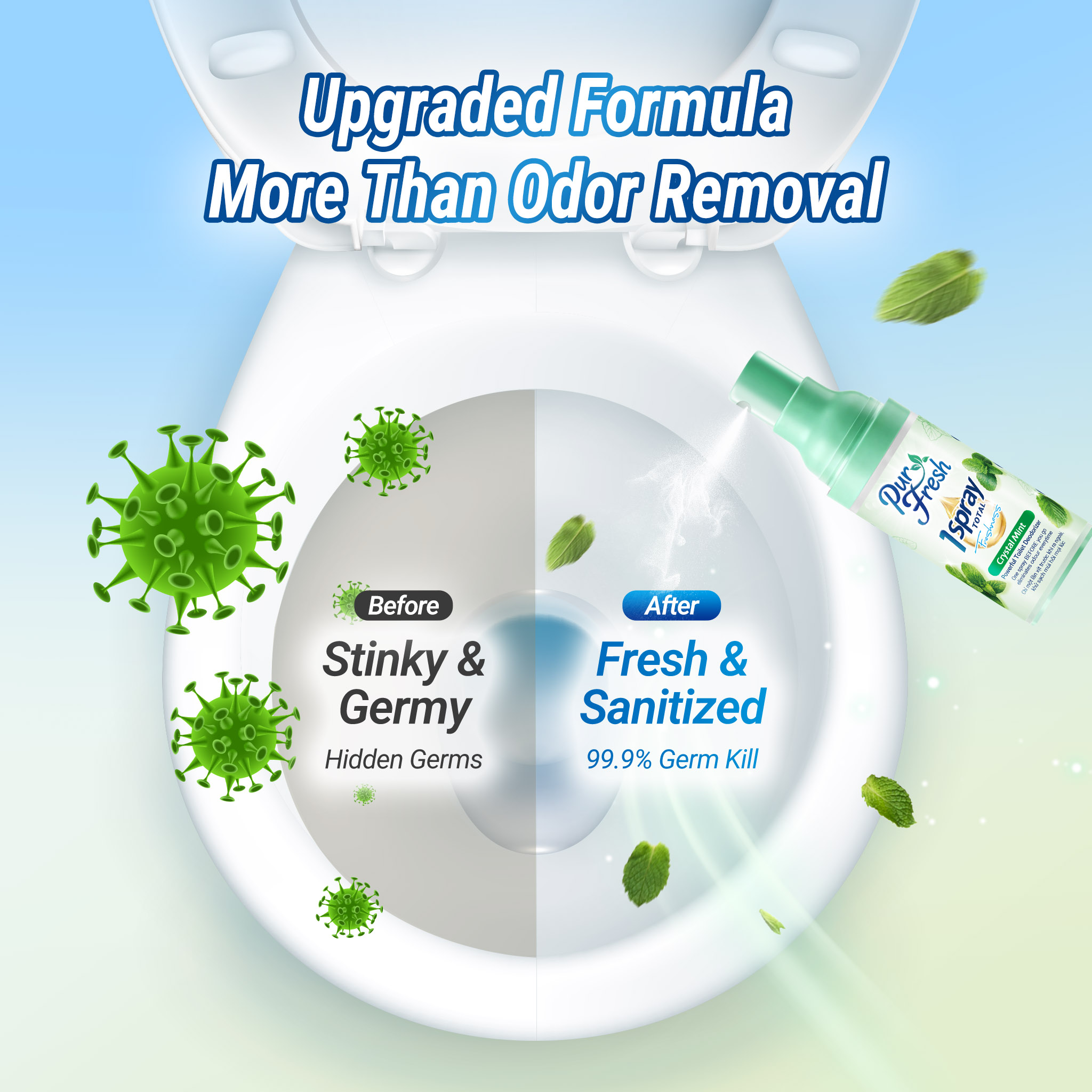 Powerful Toilet Deodorizer Spray - Lavender - Image 5